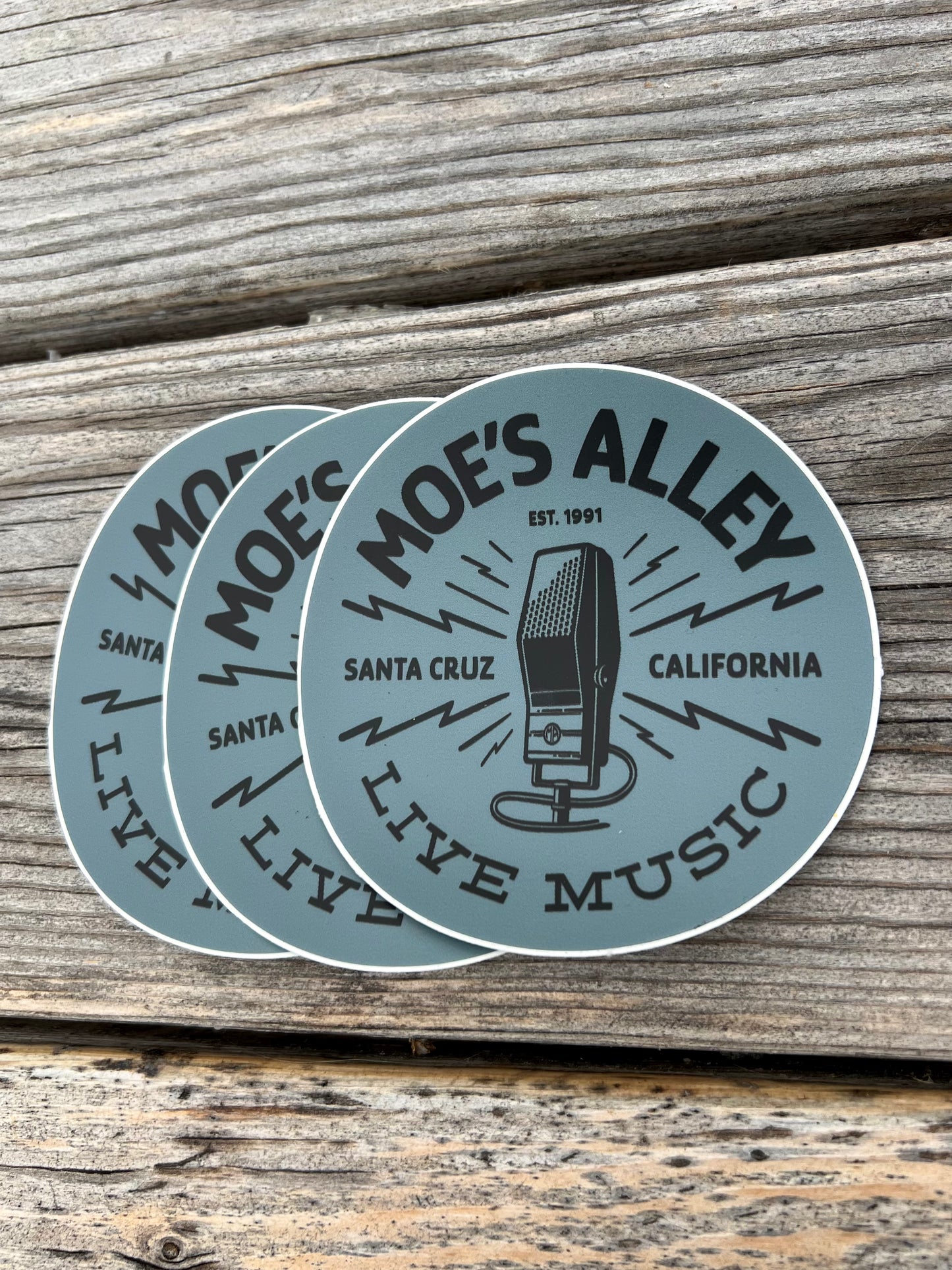 Moe's Alley Stickers