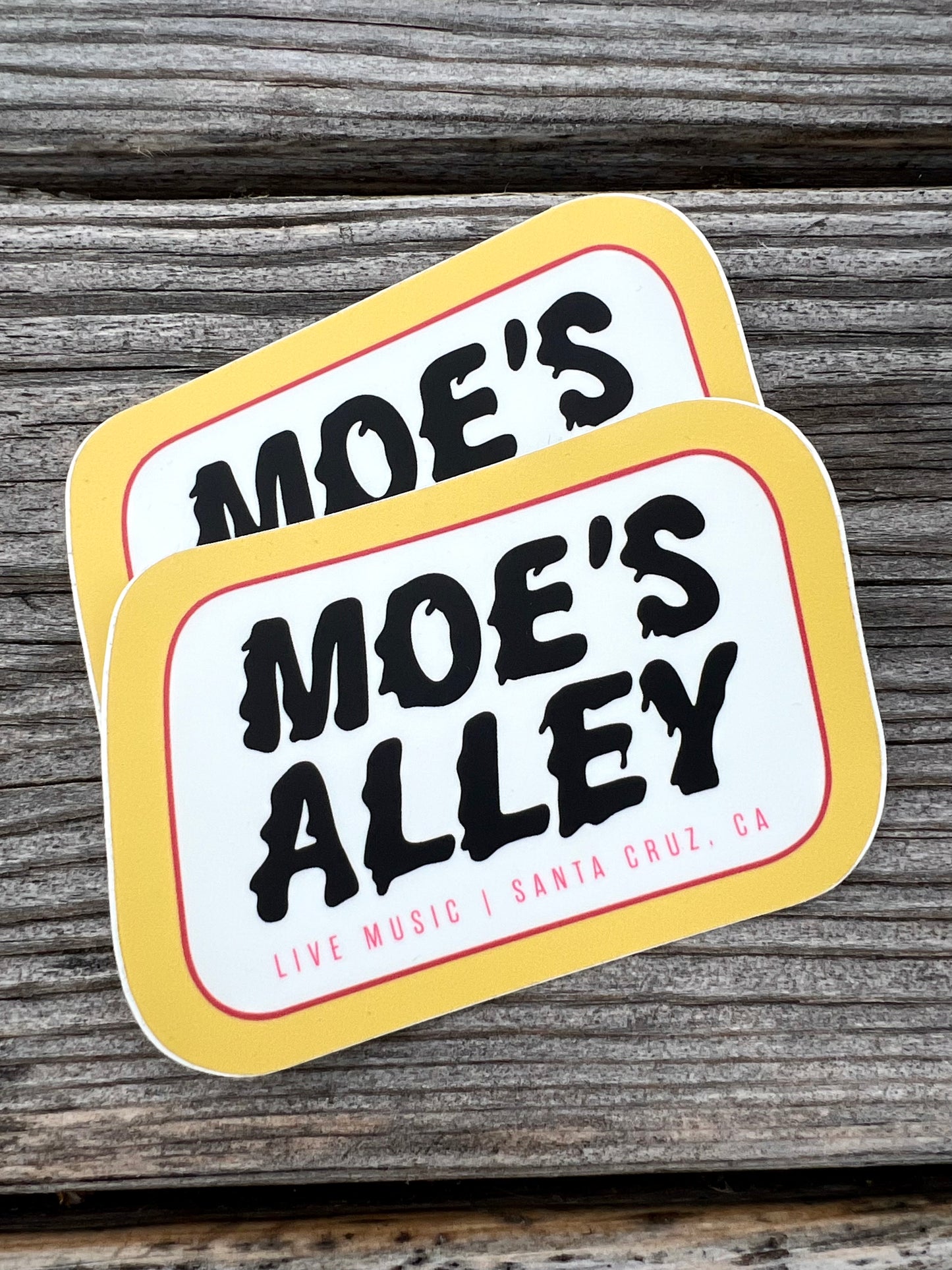 Moe's Alley Stickers