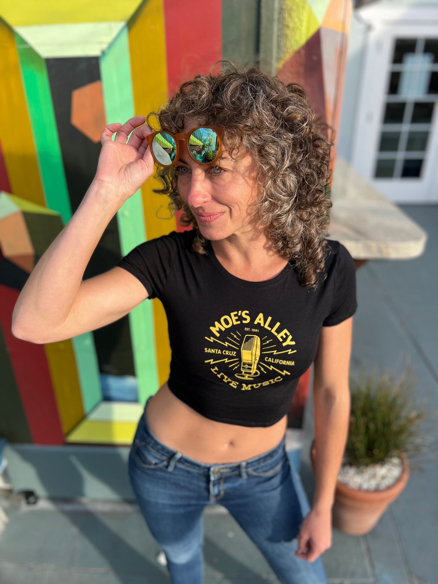 Moe's Alley Crop T-Shirt