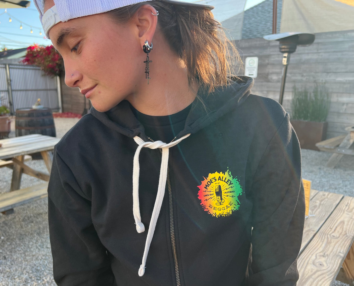 Moe's Alley Reggae Zip Hoodie