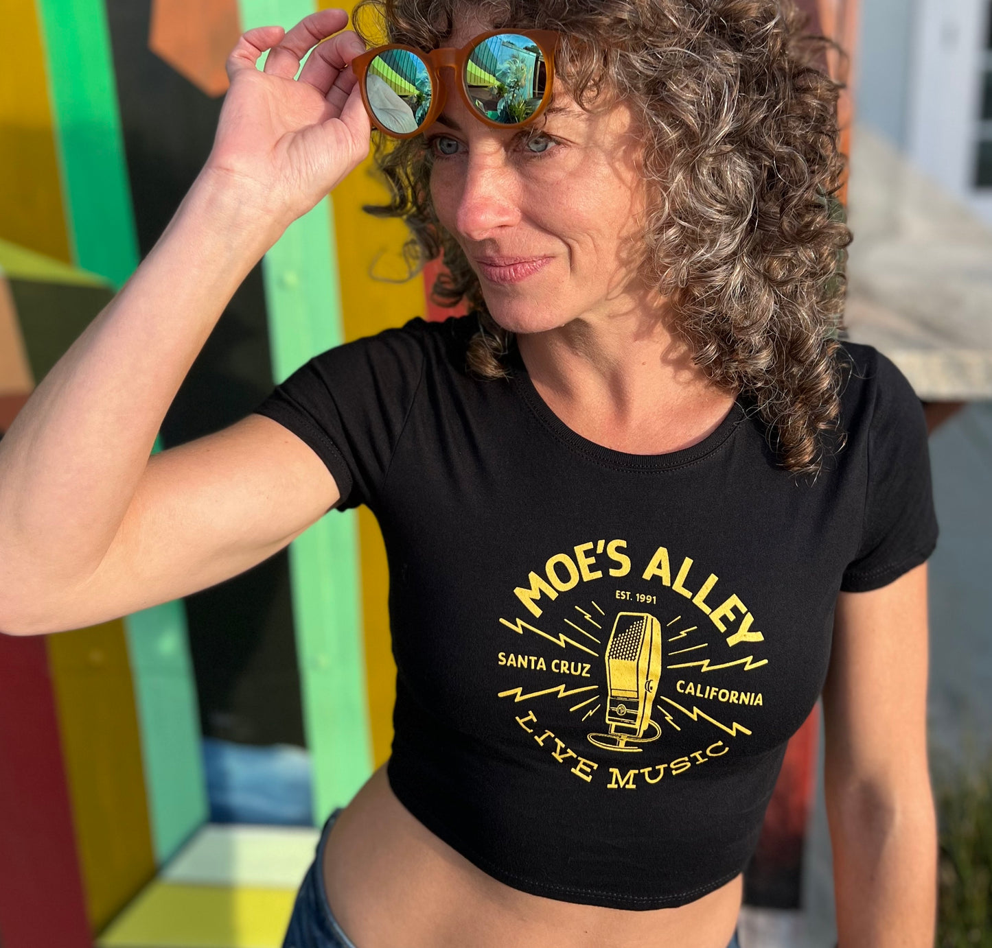 Moe's Alley Crop T-Shirt