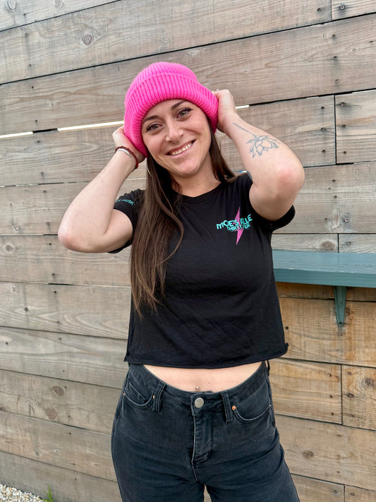 Moe's Alley "ThirtyFive" Anniversary Crop T-shirt